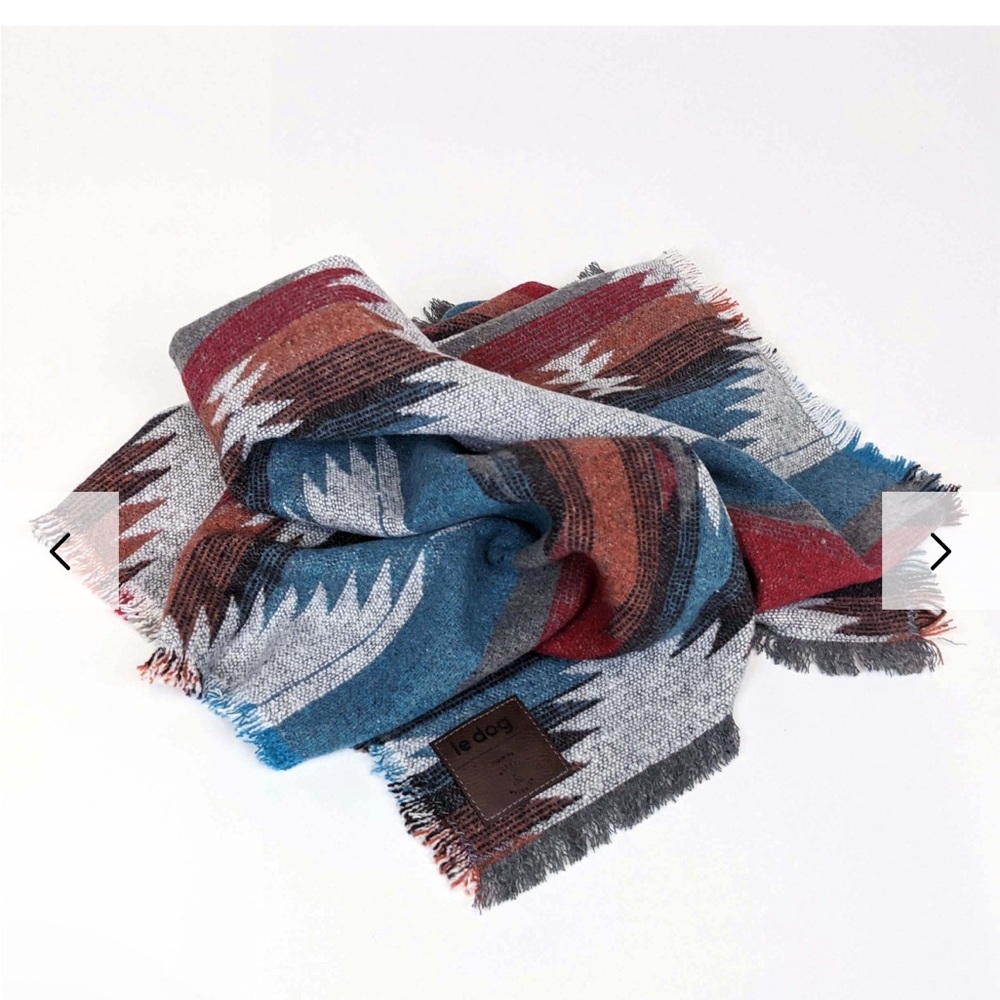 Le Dog Geometric Multicolor Scarf